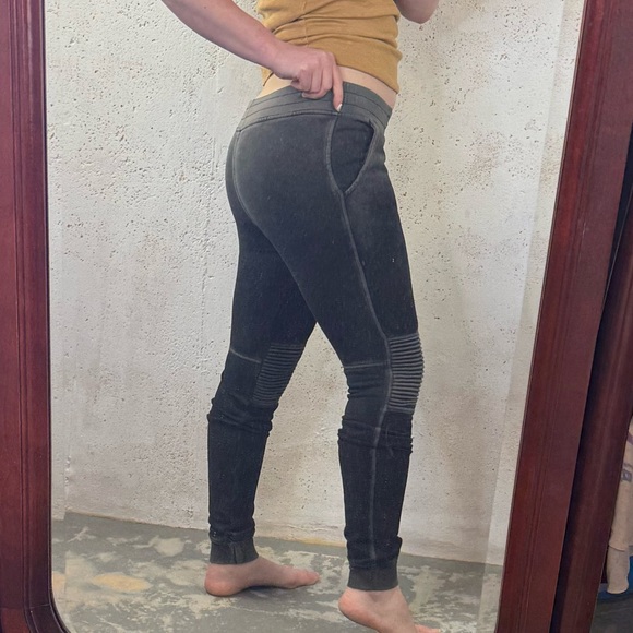 Cotton Citizen The Biker Jogger in Vintage Black Moto Sweatpants Small Unisex - Picture 4 of 14